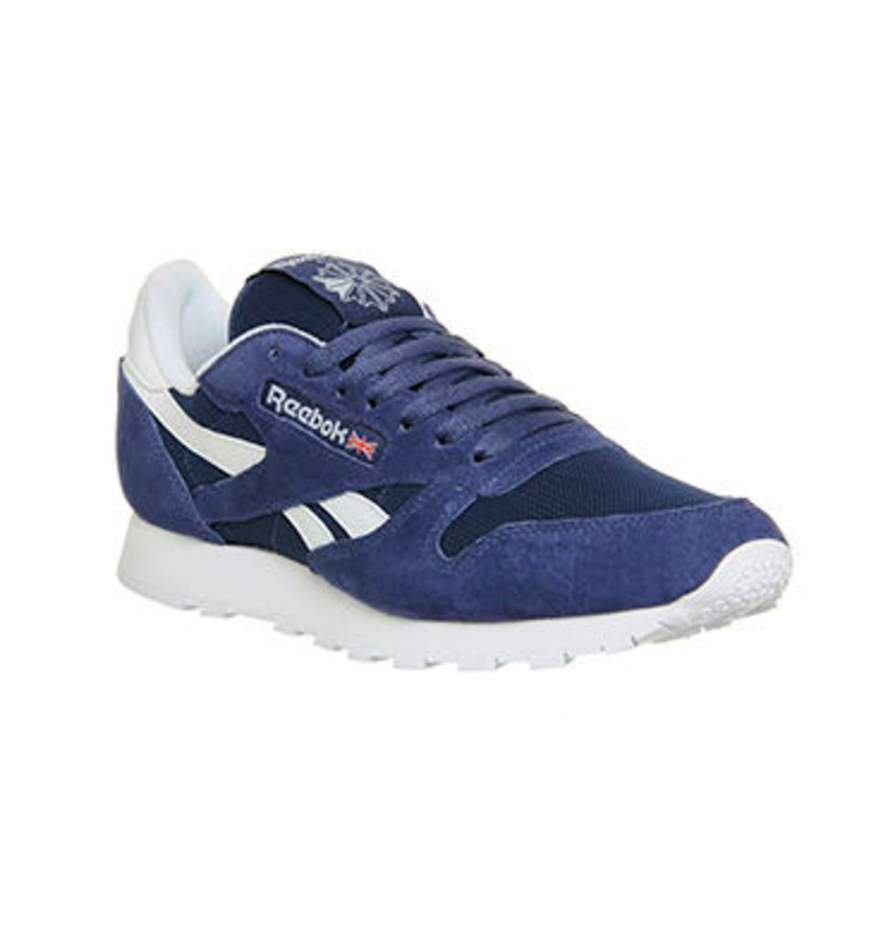 Reebok Cl Leather MIDNIGHT BLUE WHITE IS