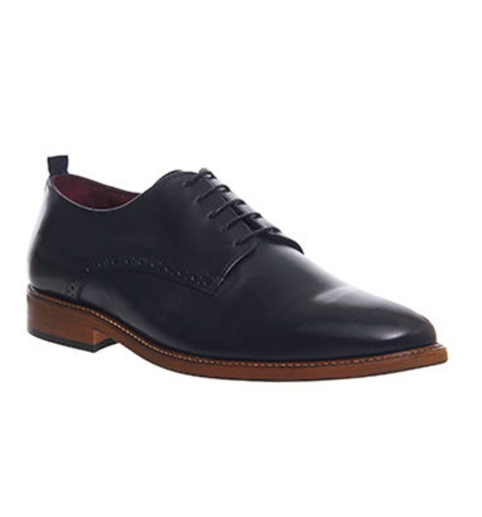 Poste Dario Lace Up NAVY LEATHER