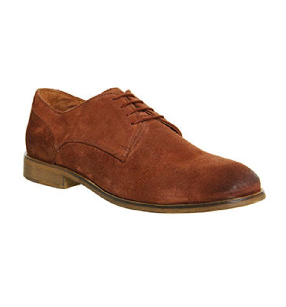 Ask the Missus Digital Lace Up CHESTNUT SUEDE