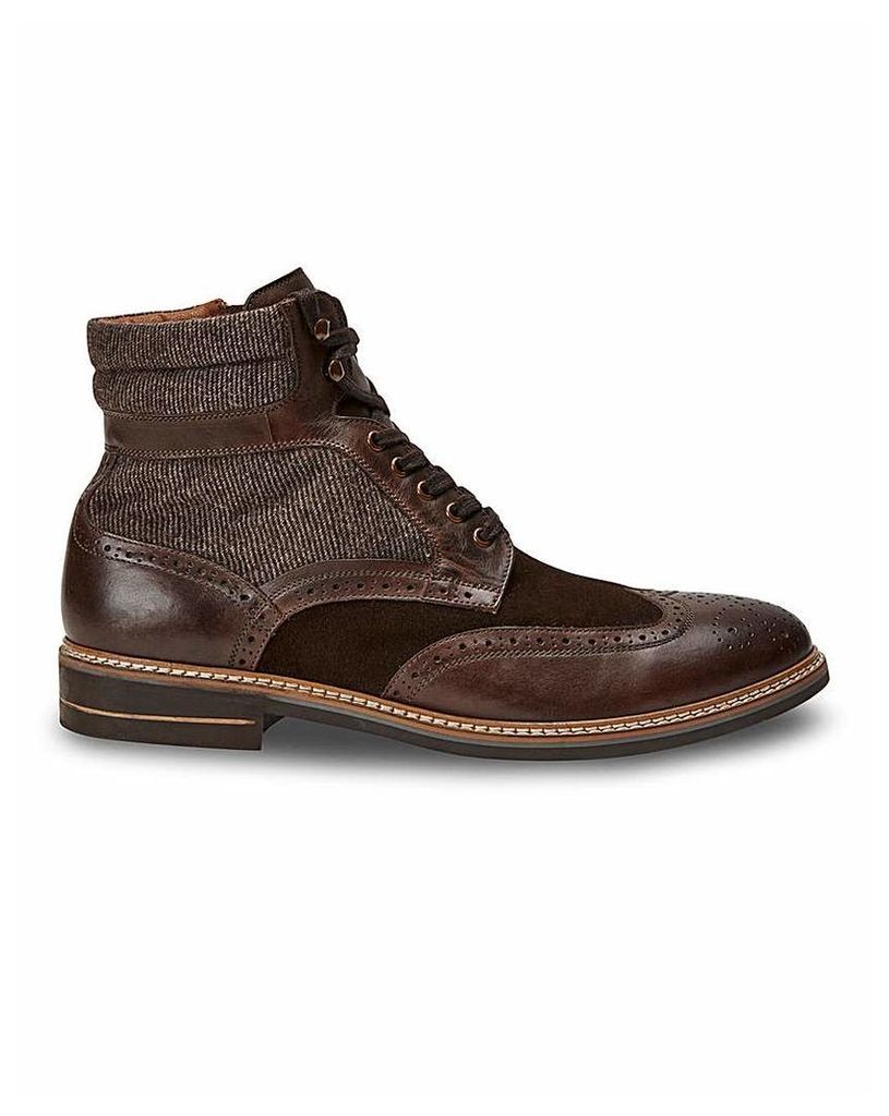 Joe Browns Leather Brogue Boots