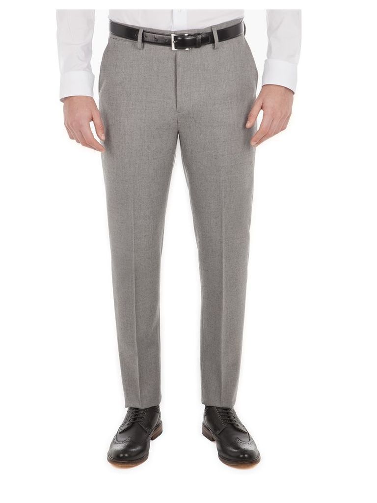 The Flannel Trousers 40L Heritage Grey Marl