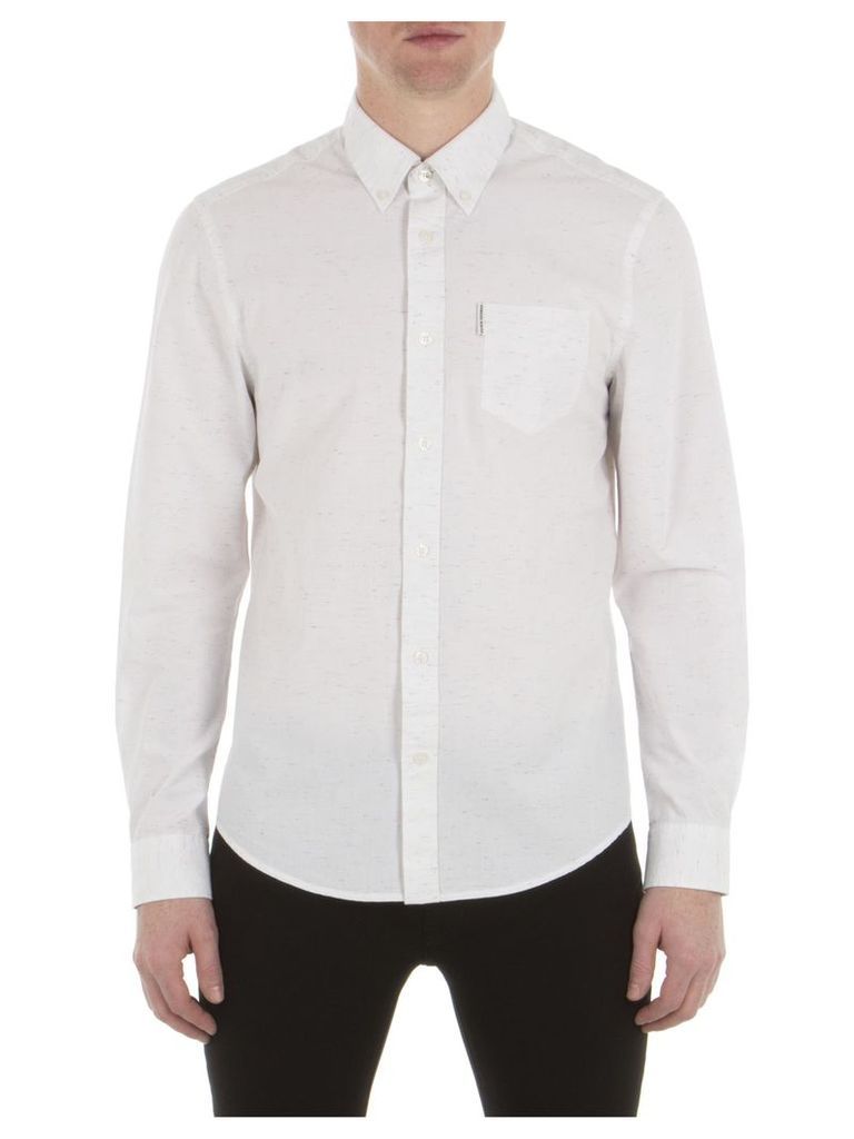 Long Sleeve Heavy Nep Shirt XXS A47 Bright White
