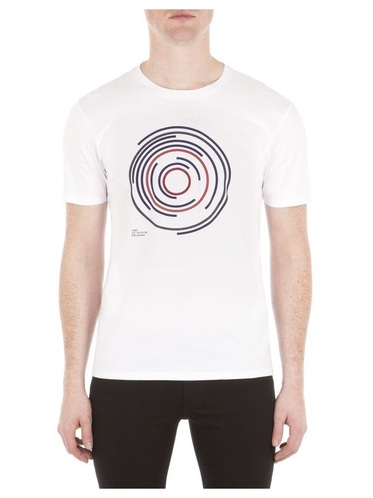 Target Record T-Shirt XXL A47 Bright White
