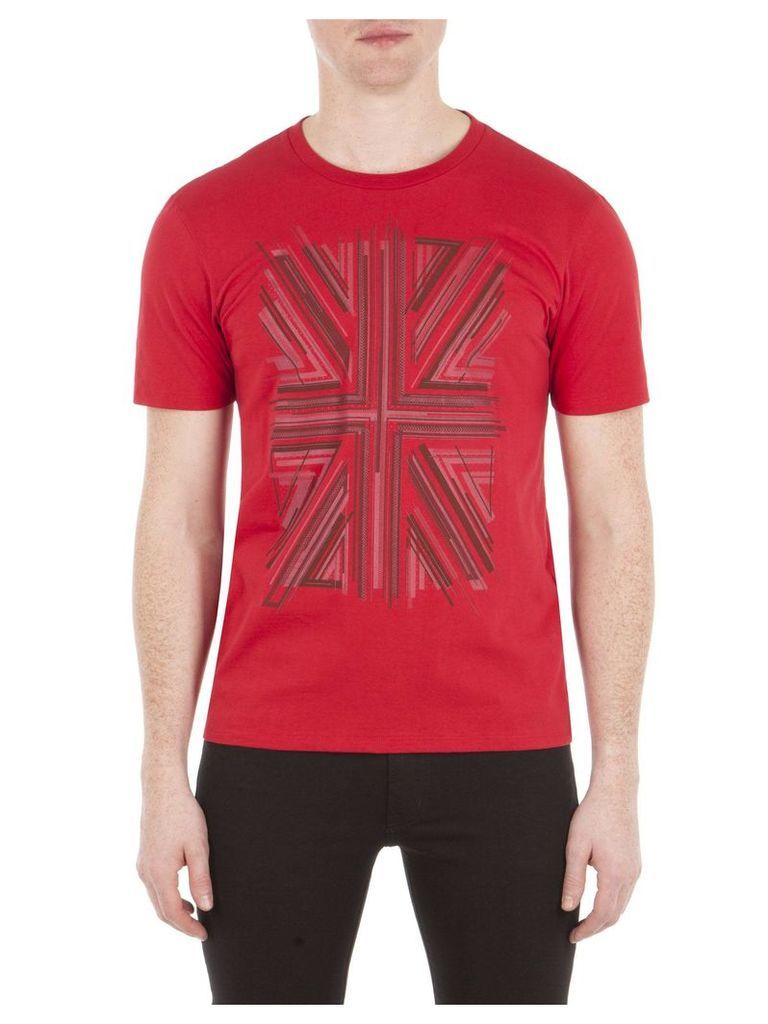 Union Jack Graphic T-Shirt XL 149 Red