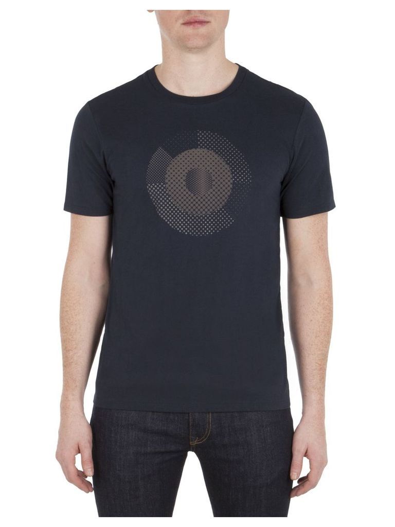 Hero Pixelated Target T-Shirt Lge B51 Navy Blazer