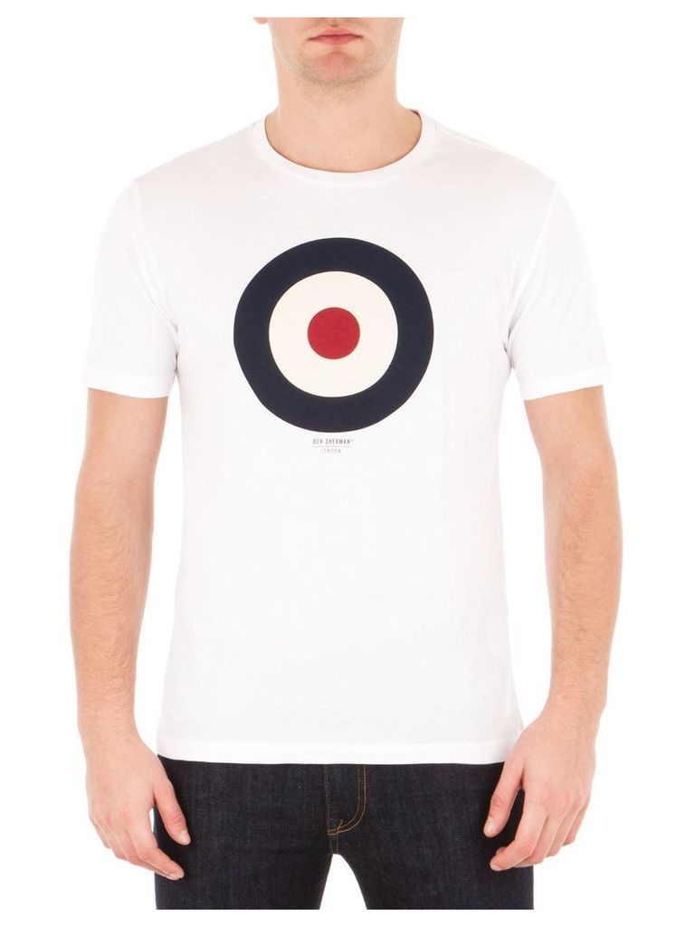 Target T-Shirt Med Bright White