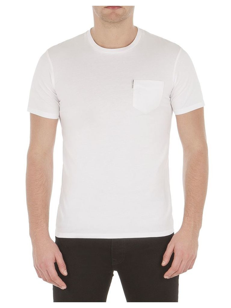 Classic Crew Neck Pocket T-Shirt XXL A47 Bright White