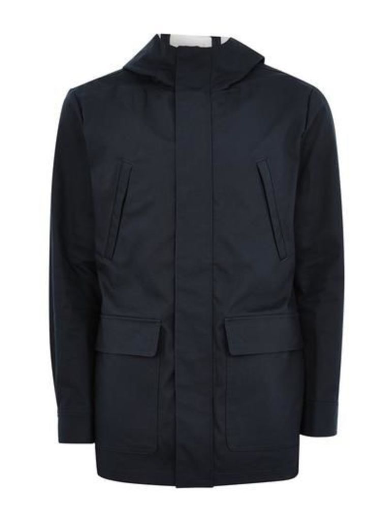 Mens Selected Homme Navy Jacket, Navy