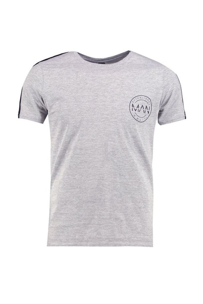 Sleeve MAN T-Shirt - grey
