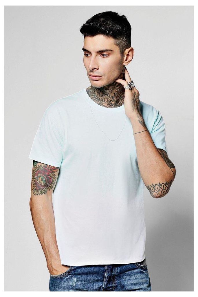 Ombre Bleach T-Shirt - mint