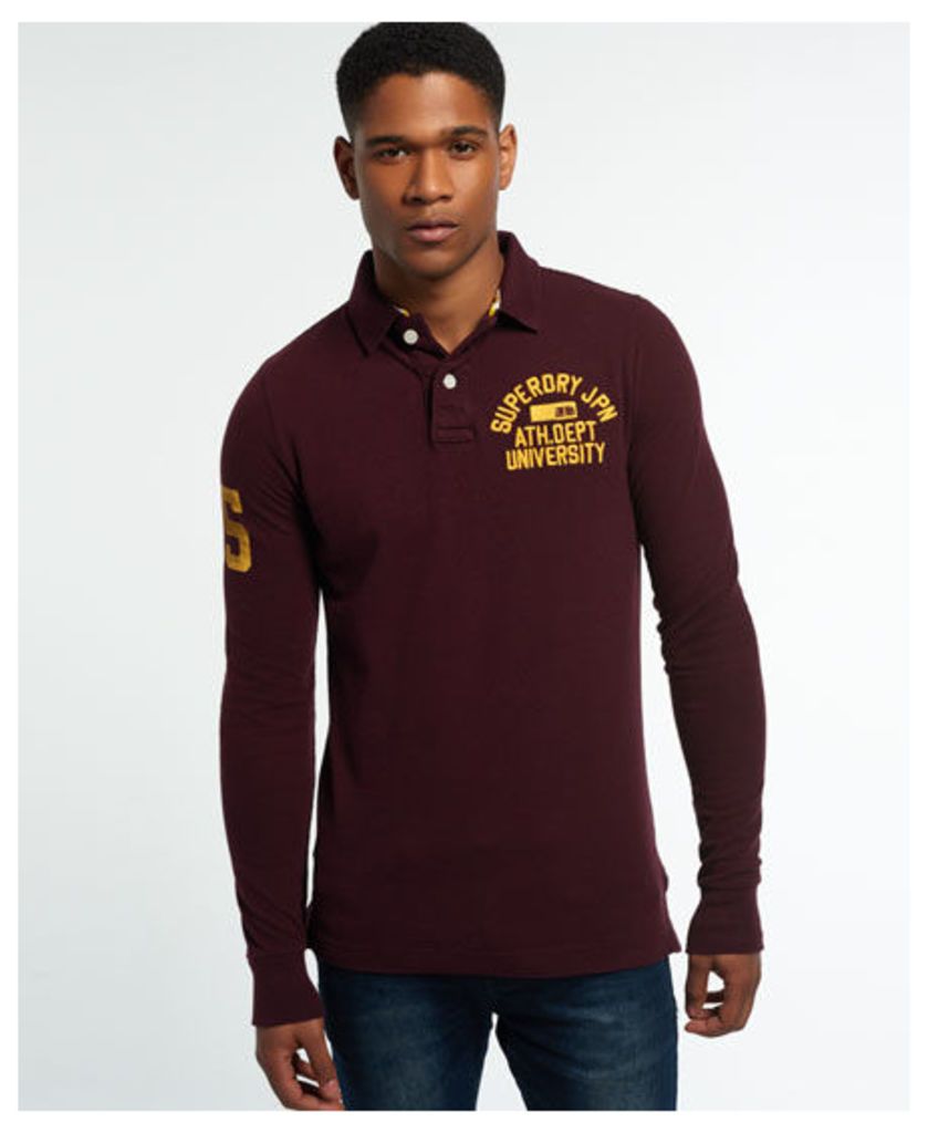 Superdry Super State Long Sleeve Polo Shirt