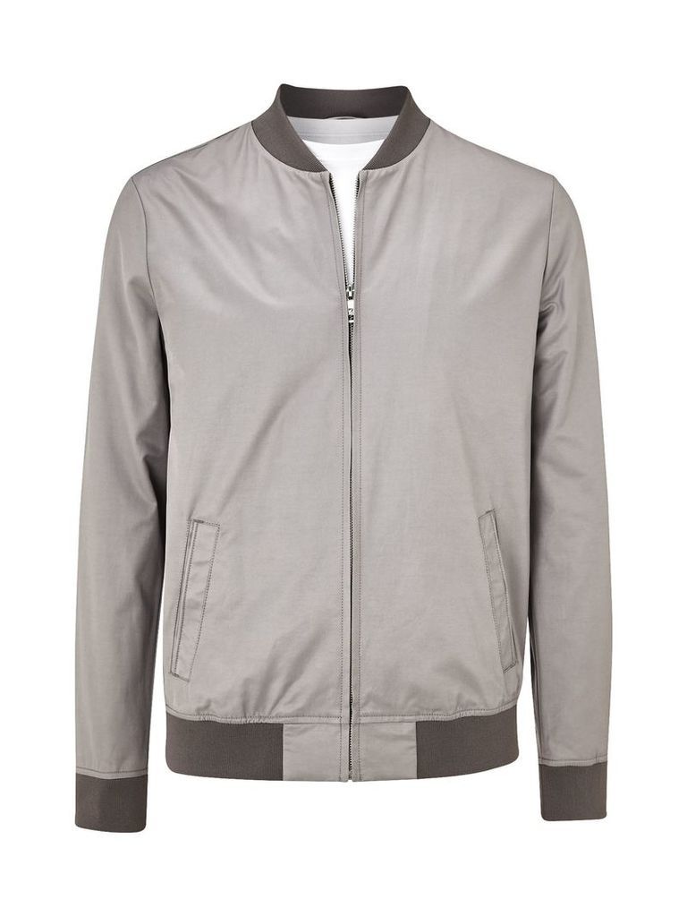 Men's Burton Lightweight bomber jacket, Grey