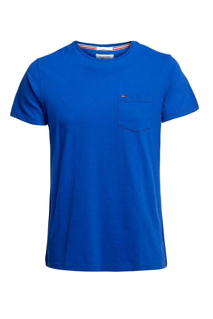 Men's Tommy Hilfiger THDM Basic Pocket T-shirt, Royal Blue