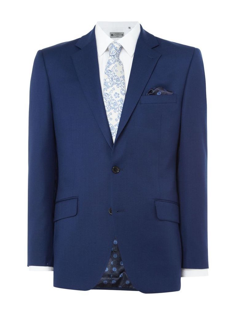 Men's Turner & Sanderson Forthold Textured Suit Jacket, Blue