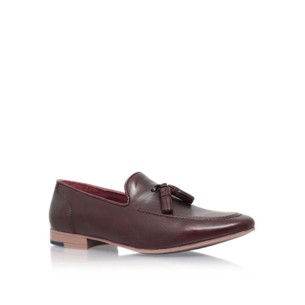 KG Dewsbury Slip on Leather Loafers, Red