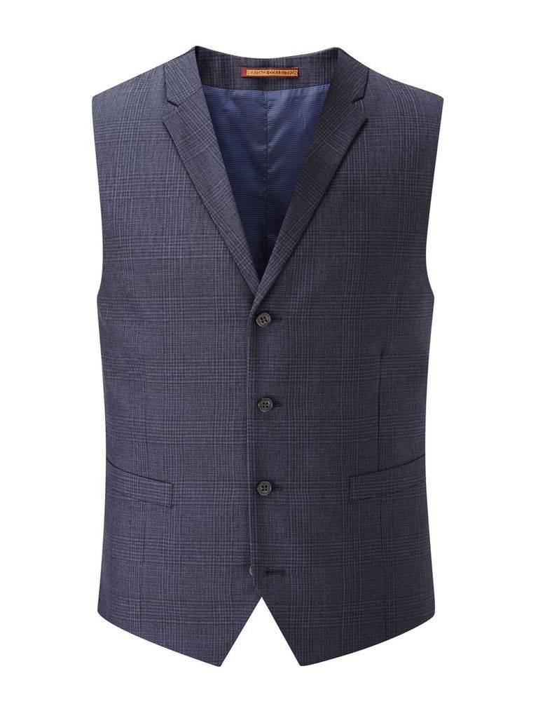 Men's Skopes Robinson Wool Blend Waistcoat, Blue