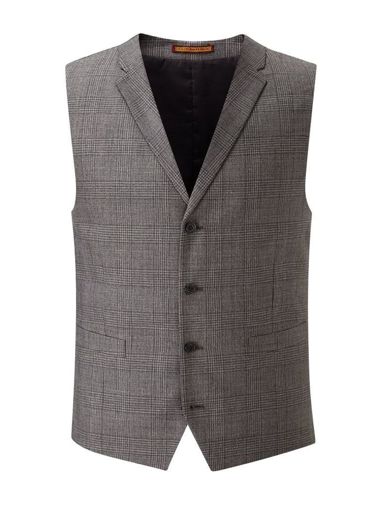 Men's Skopes Robinson Wool Blend Waistcoat, Grey