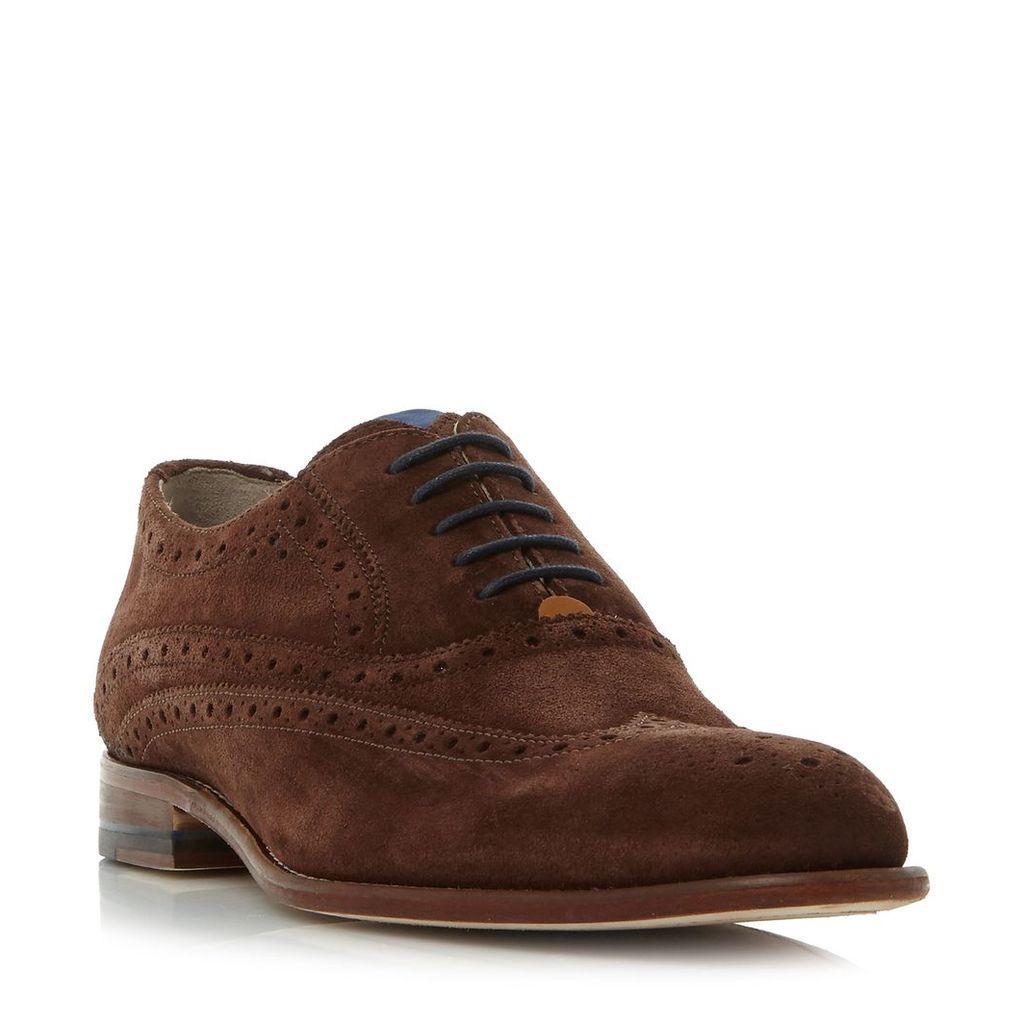 Oliver Sweeney Fellbeck wingtip classic brogue shoes, Brown