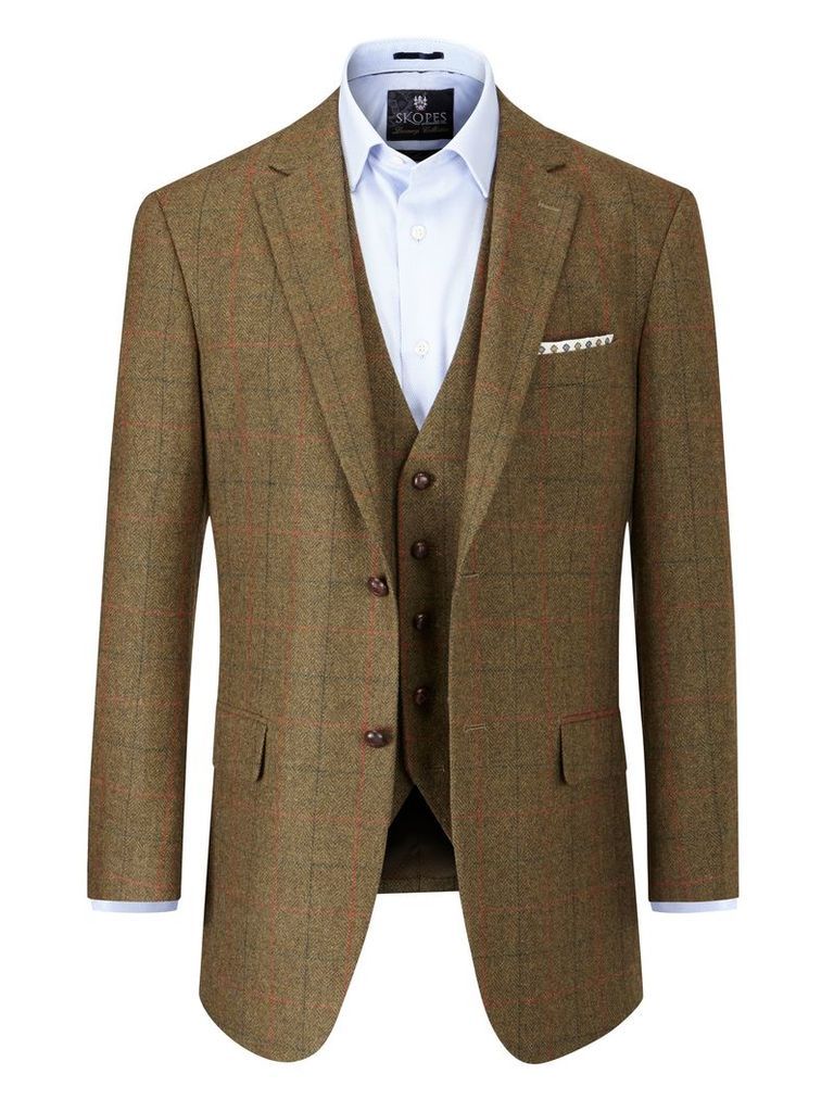 Men's Skopes Montrose Tailored Jacket, Brown