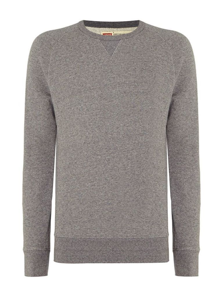 Men's Levi's Crew neck sweatshirt, Grey
