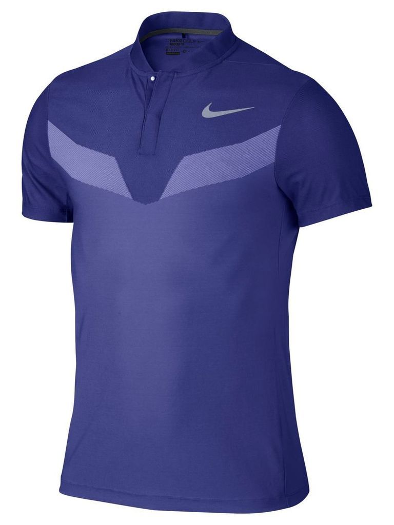 Men's Nike Zonal Cooling Fly Blade Polo, Blue