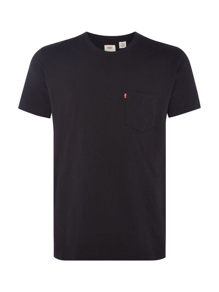 Men's Levi's Chest Pocket T-Shirt, Black