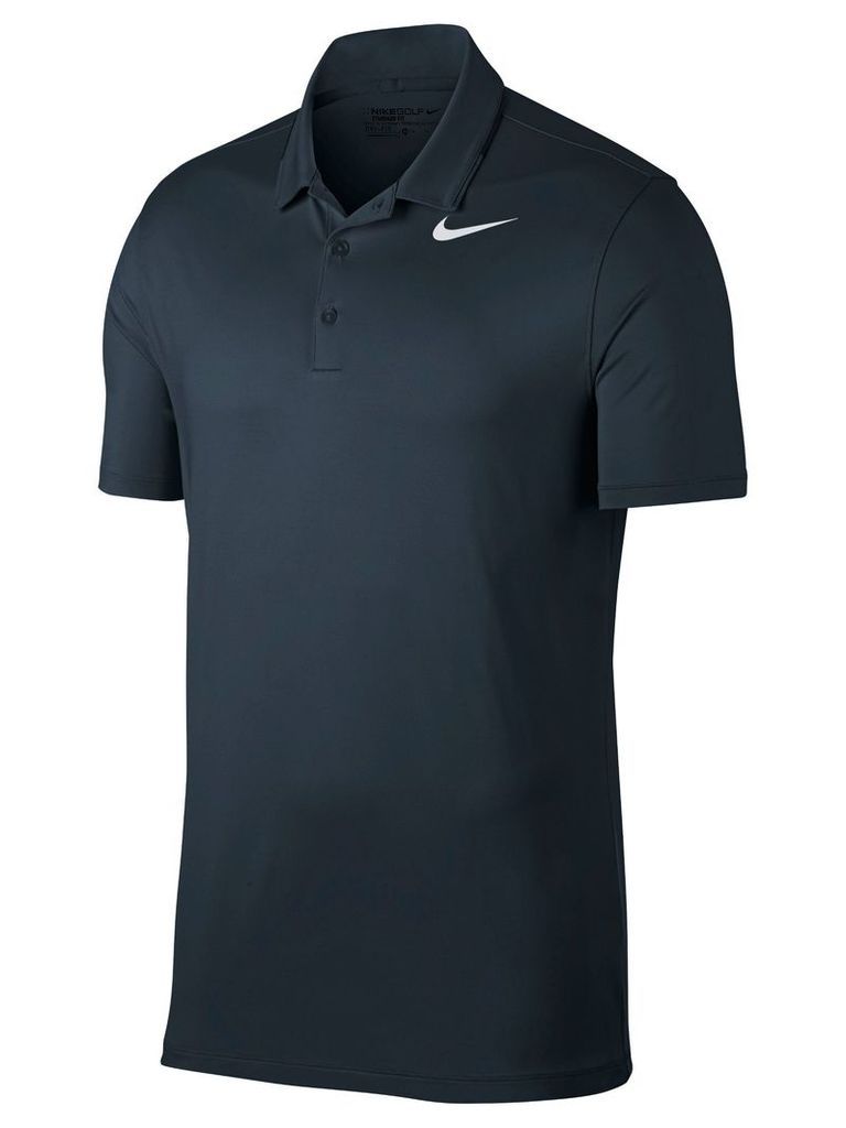 Men's Nike Dry Solid Polo, Blue