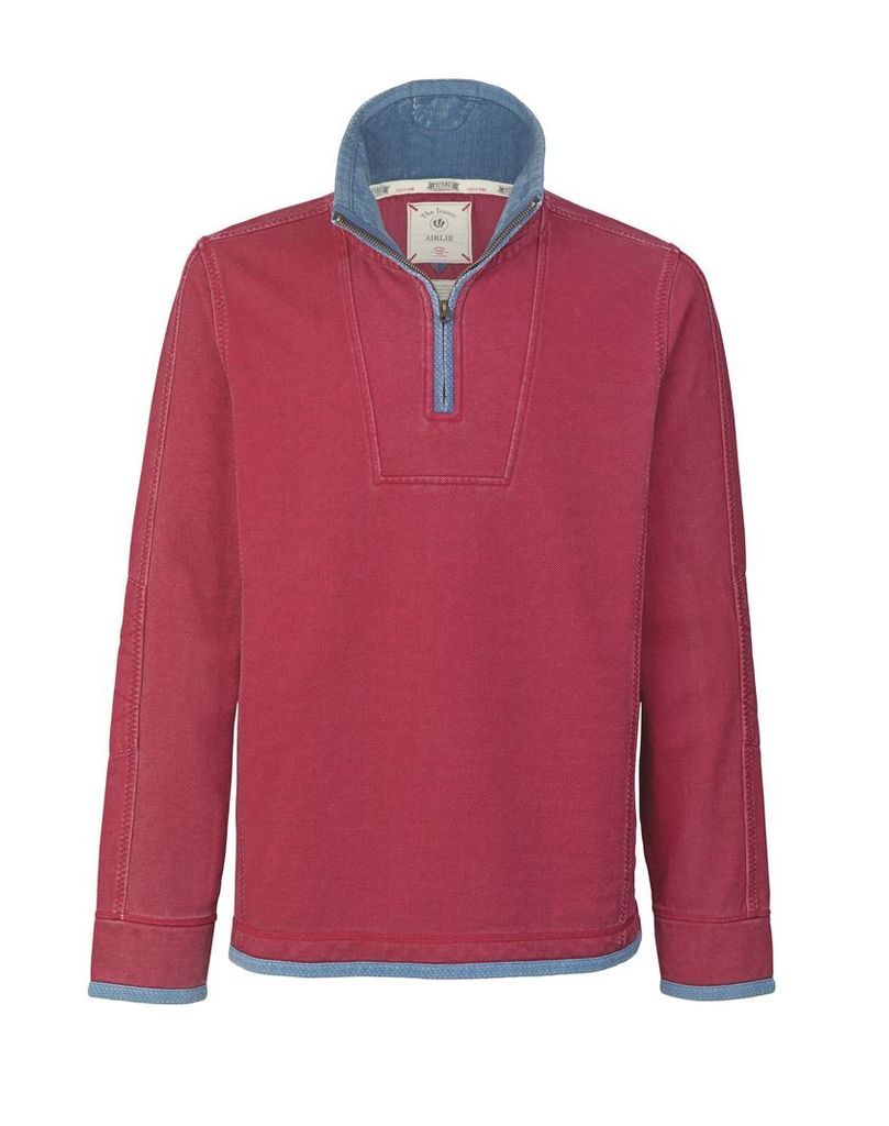 Men's Fat Face Airlie Sweat, Red