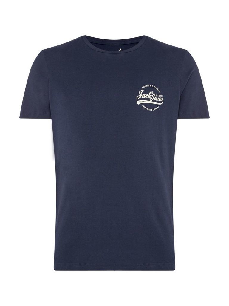 Men's Jack & Jones Raf Small Logo T-Shirt, Blue