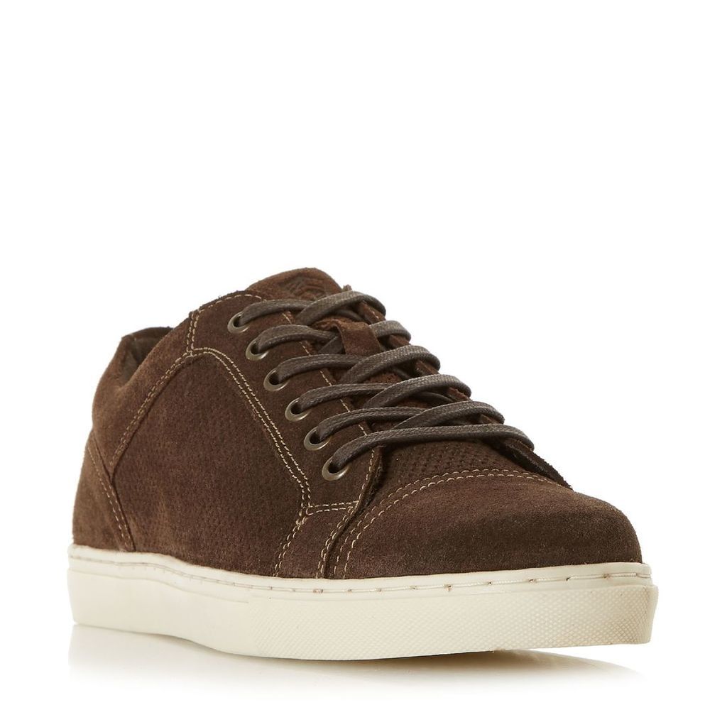 Howick Tyrant Ii Cupsole Embroidery Trainers, Brown