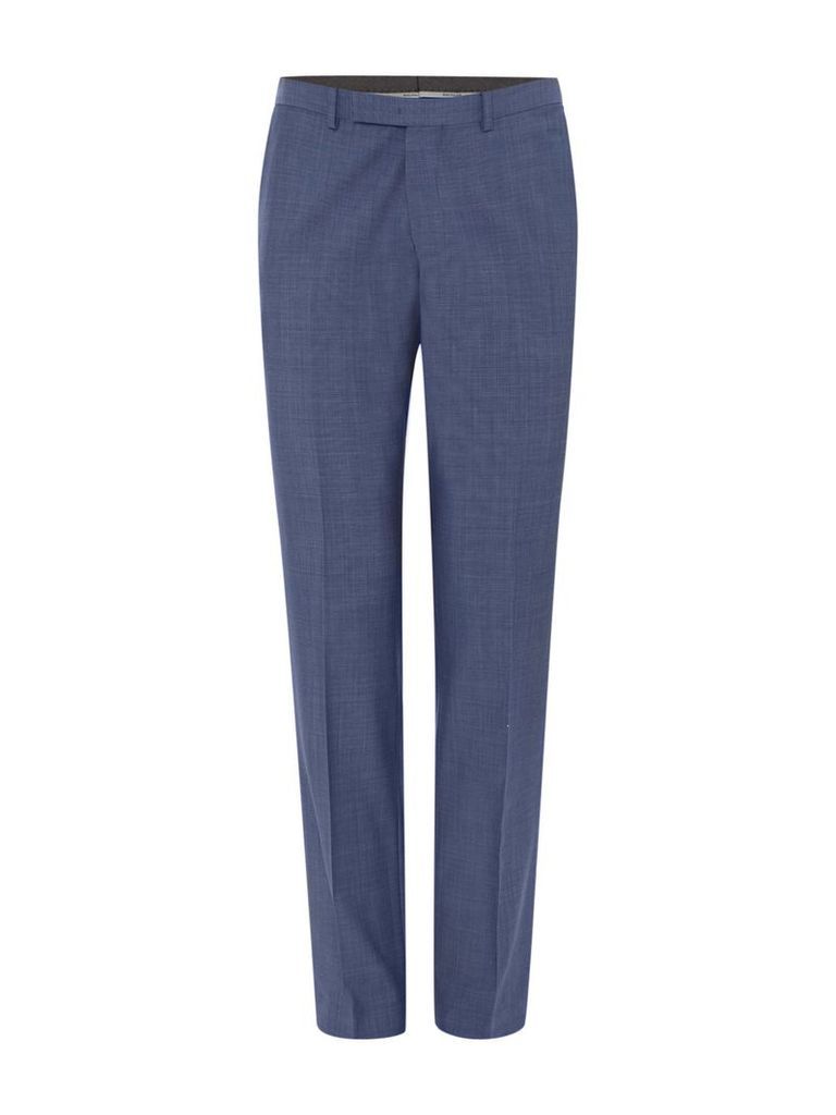 Men's Baumler Slim fit light blue suit trousers, Blue