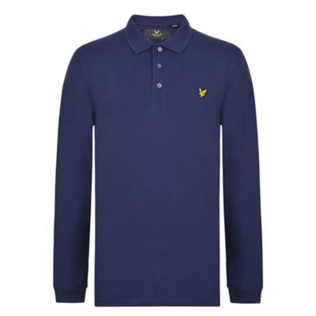 LYLE AND SCOTT Long Sleeved Polo Shirt