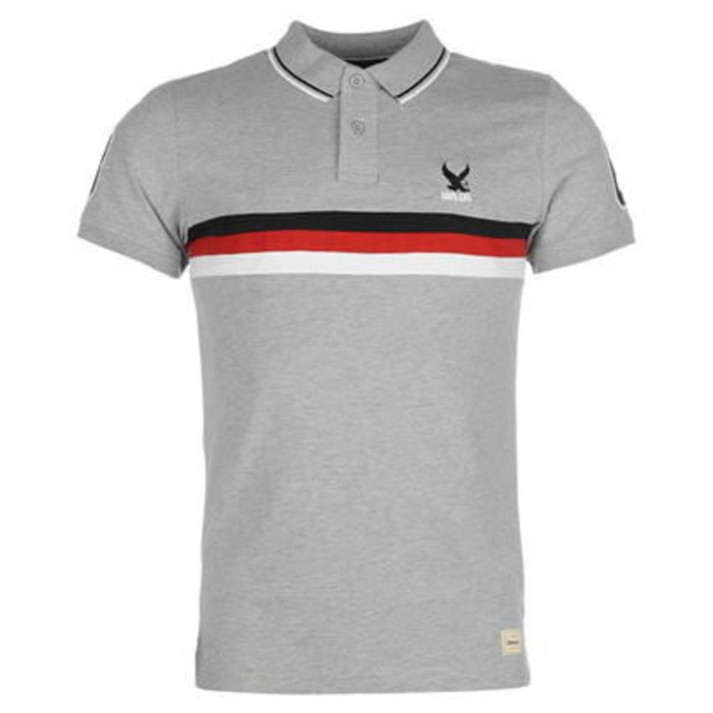SoulCal Deluxe Panel Polo Shirt Mens