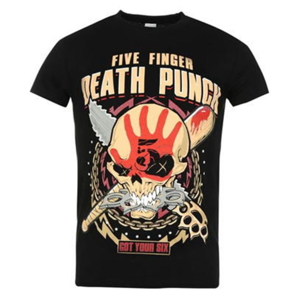 Official Five Finger Death Punch T Shirt Mens