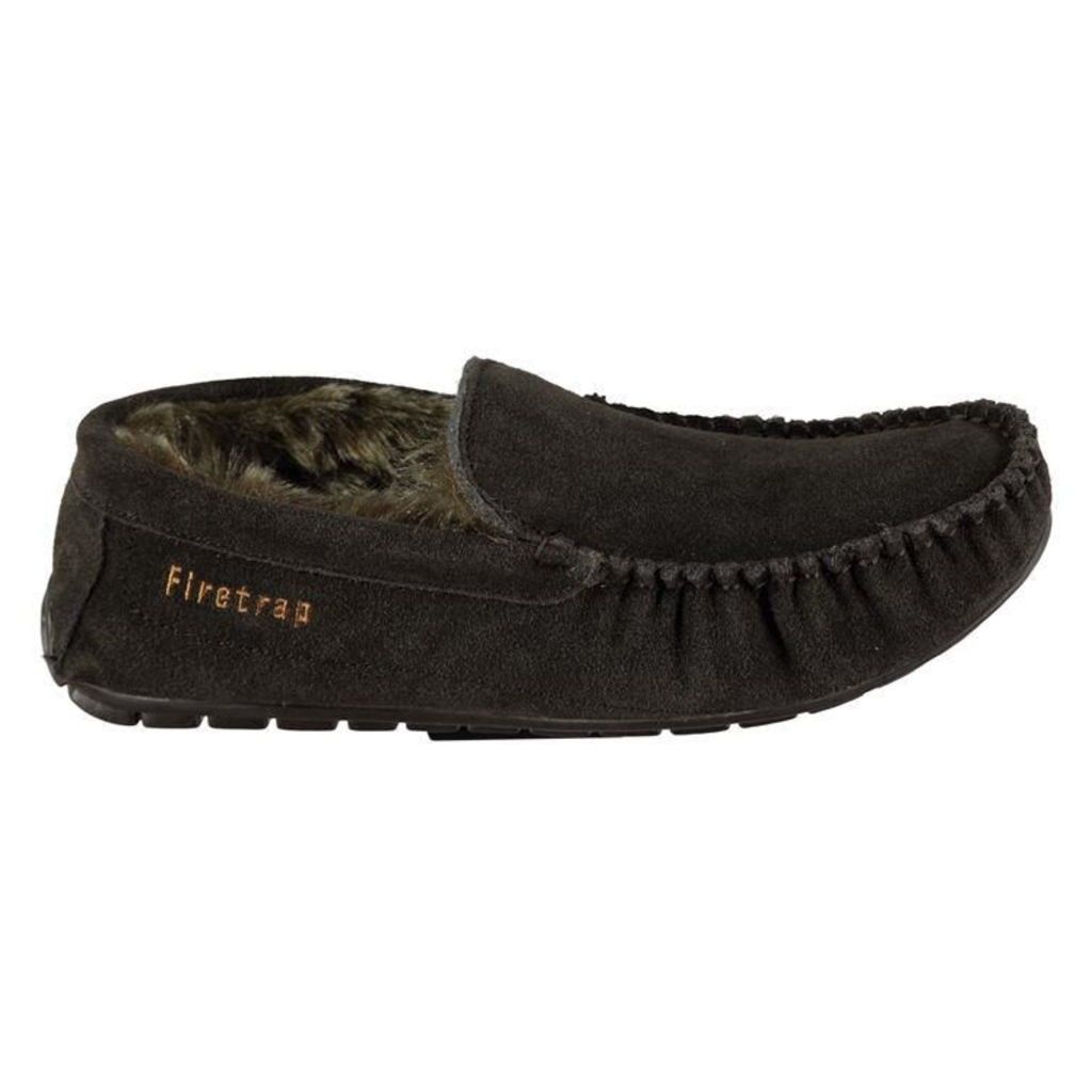 Firetrap Moccasin Slippers Mens