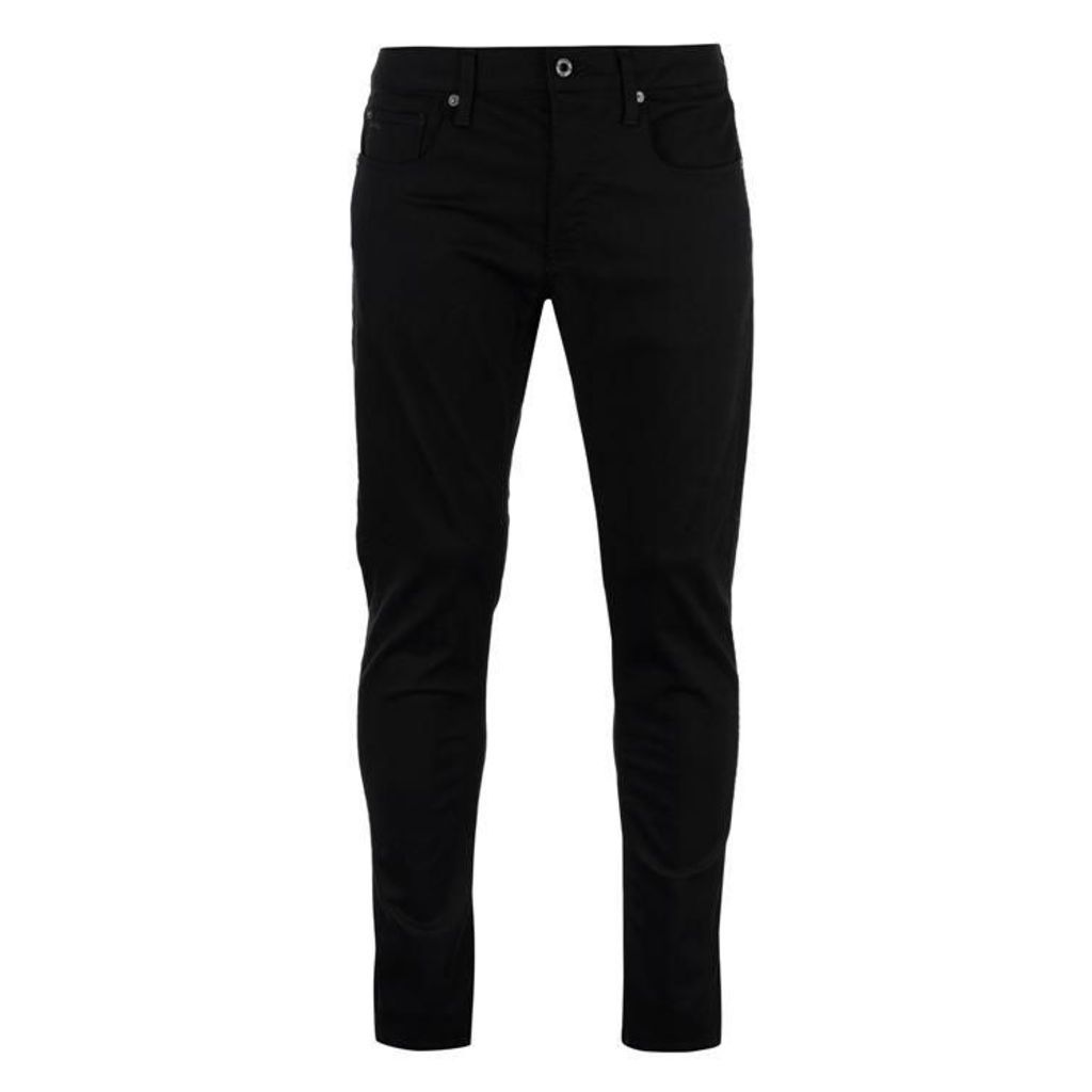 G Star 3301 Slim Jeans Mens - Black