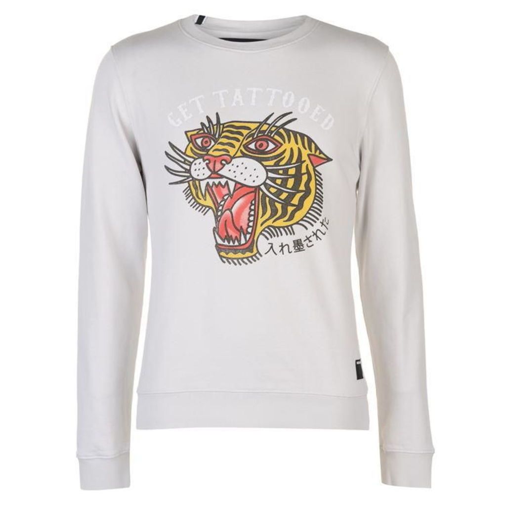 Replay Tiger Print Sweater