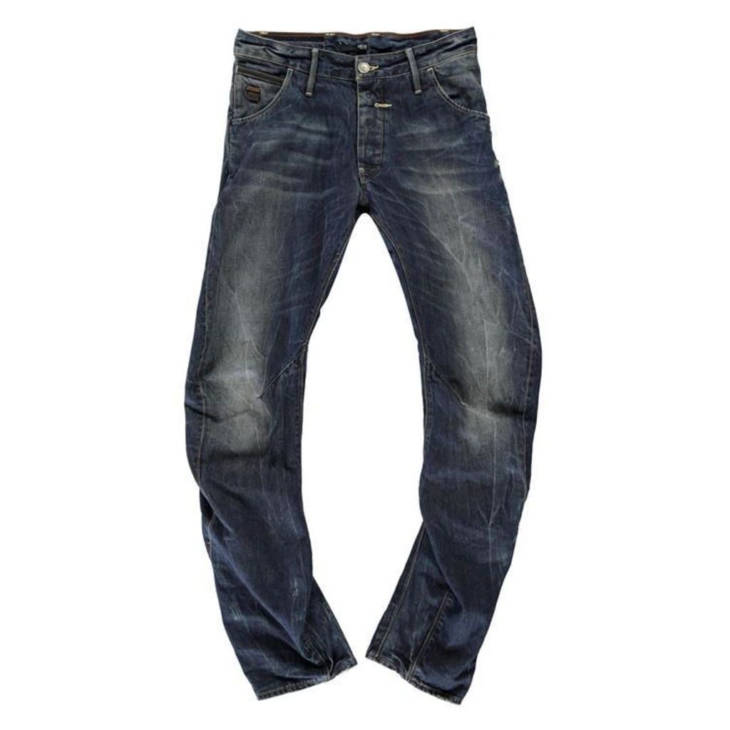 Riley Loose Tapered Jeans - rugby wash