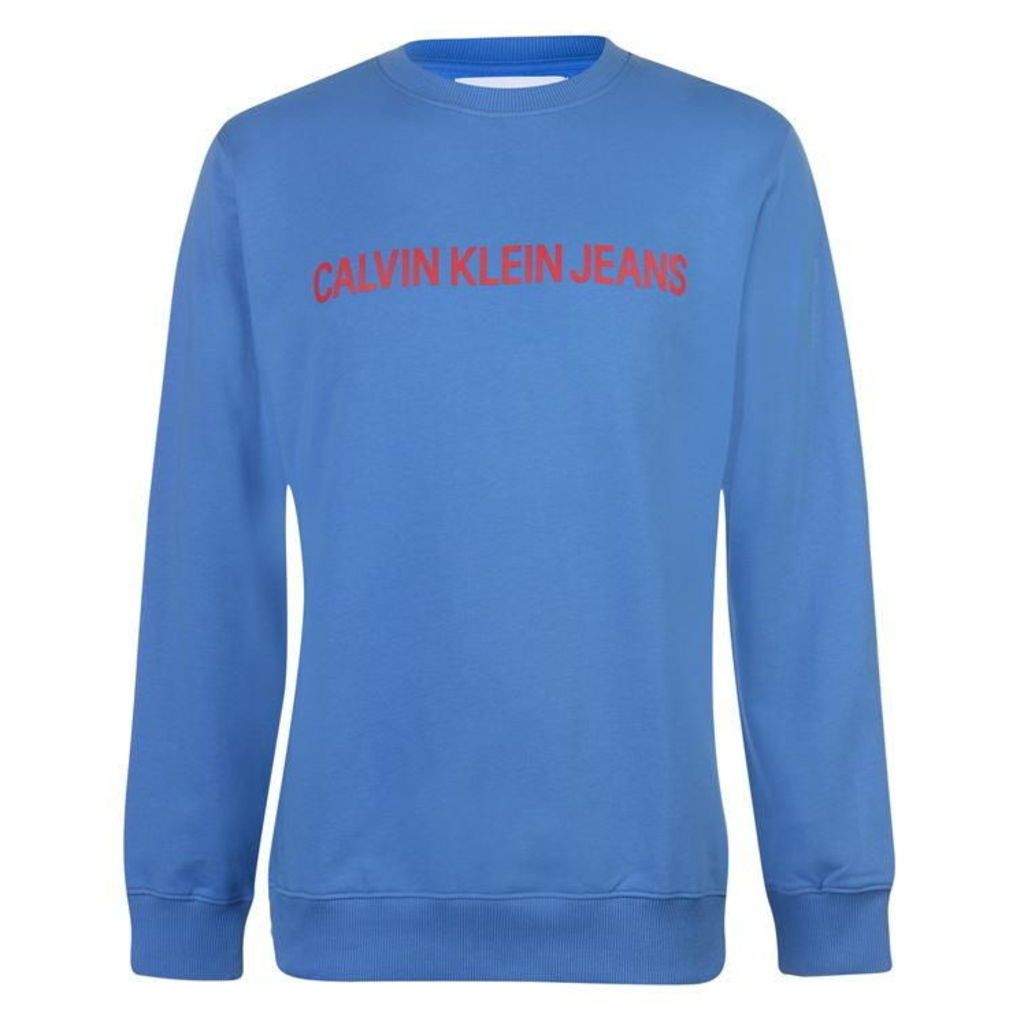 Calvin Klein Jeans Institute Logo Crew Sweater