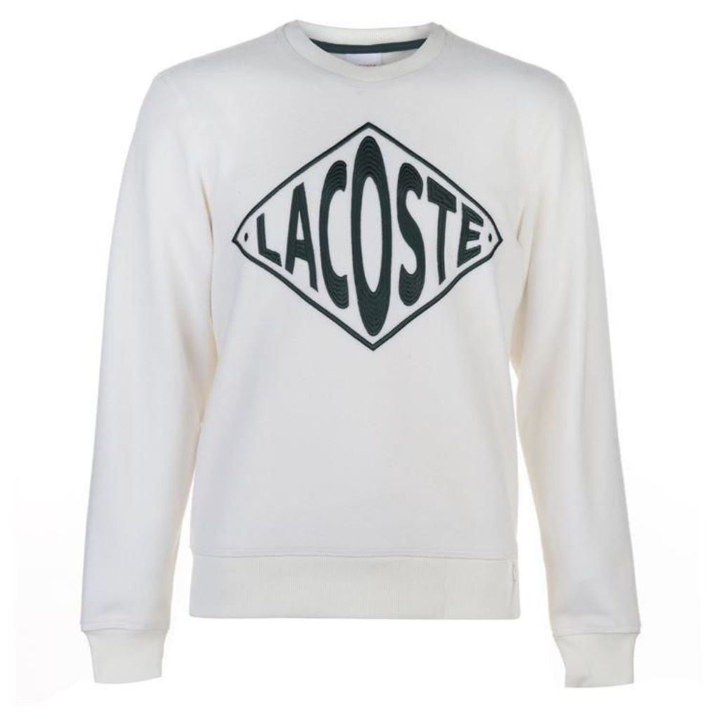 Lacoste Live Embroidered Fleece Sweatshirt