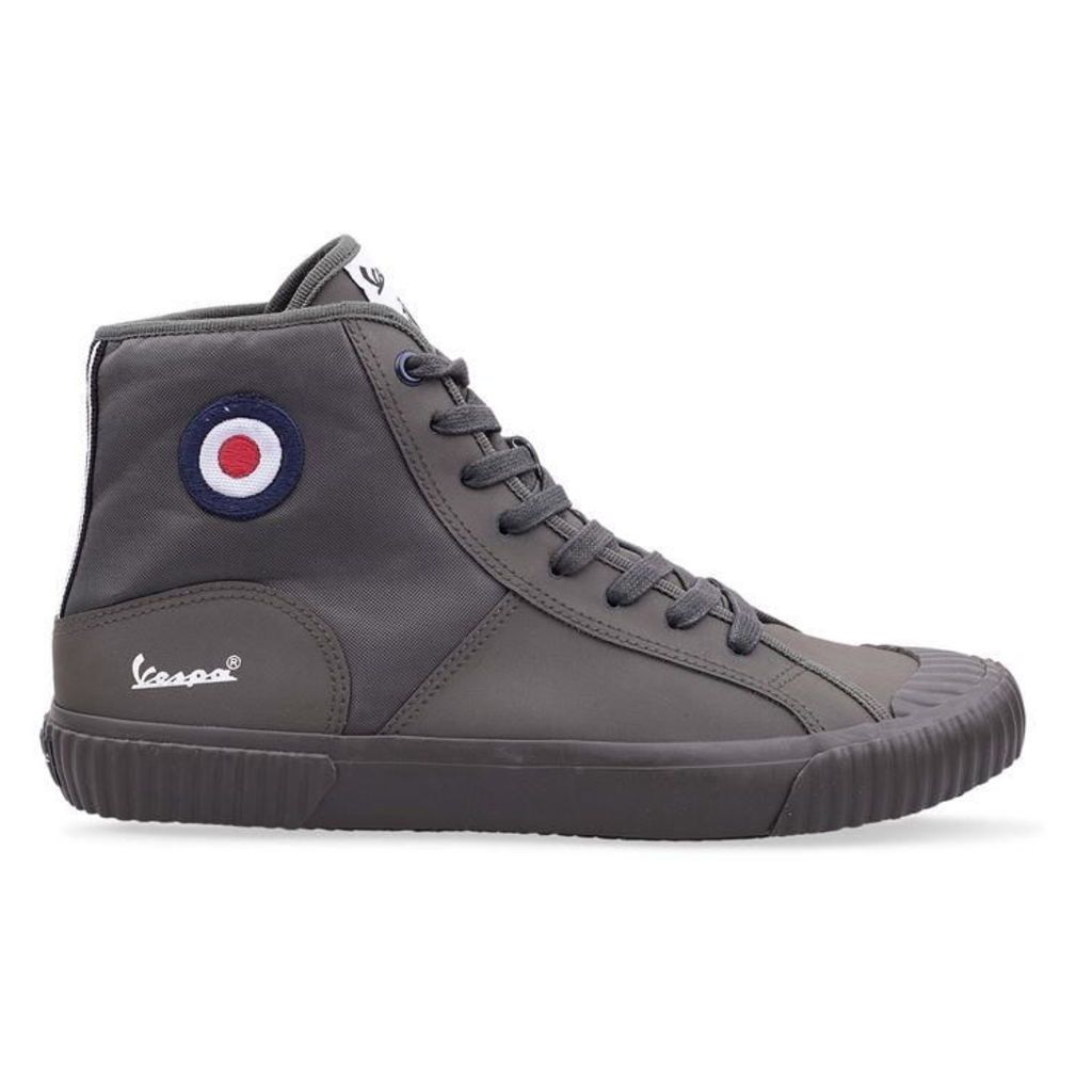 Vespa Brighton Hi Top Trainers