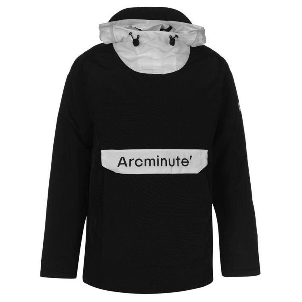 Arcminute Fox Hooded Jacket - Black