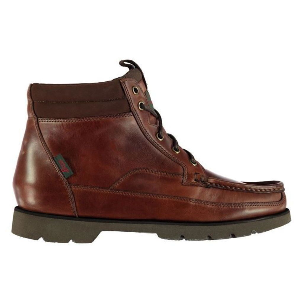 Bass Weejuns Stockton Moc Leather Boots Mens