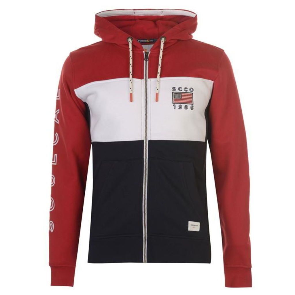 SoulCal Deluxe Red White Blue Hoodie