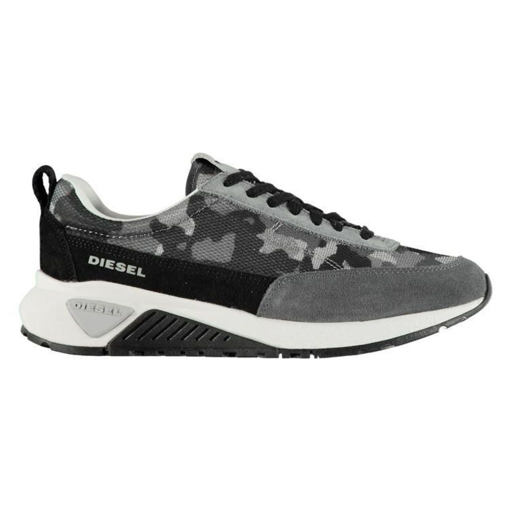 Diesel Camouflage Low Lace Trainers