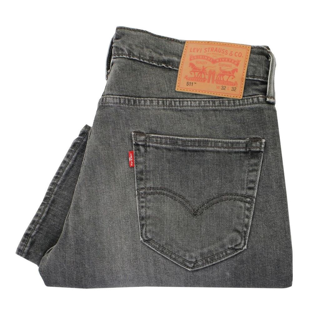 Levis 511 Grey Slim Fit Denim Jeans 045112164
