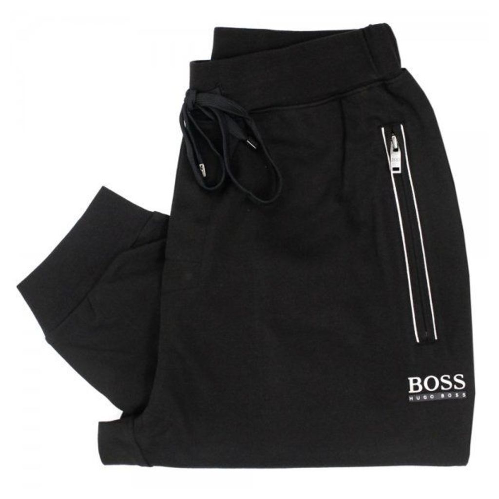 Hugo Boss Long Pant Cuff Black Track Pants 50297394
