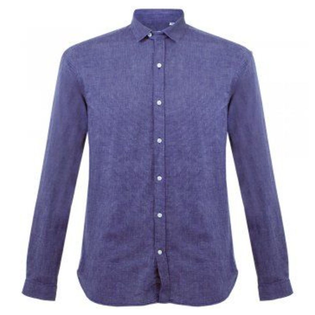 Oliver Spencer Clerkenwell Tab Lupin Blue Shirt OSS66A