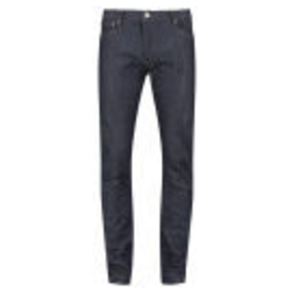 Men's Petit New Standard Mid Rise Jeans - Selvedge Indigo - W34/L32 - Blue
