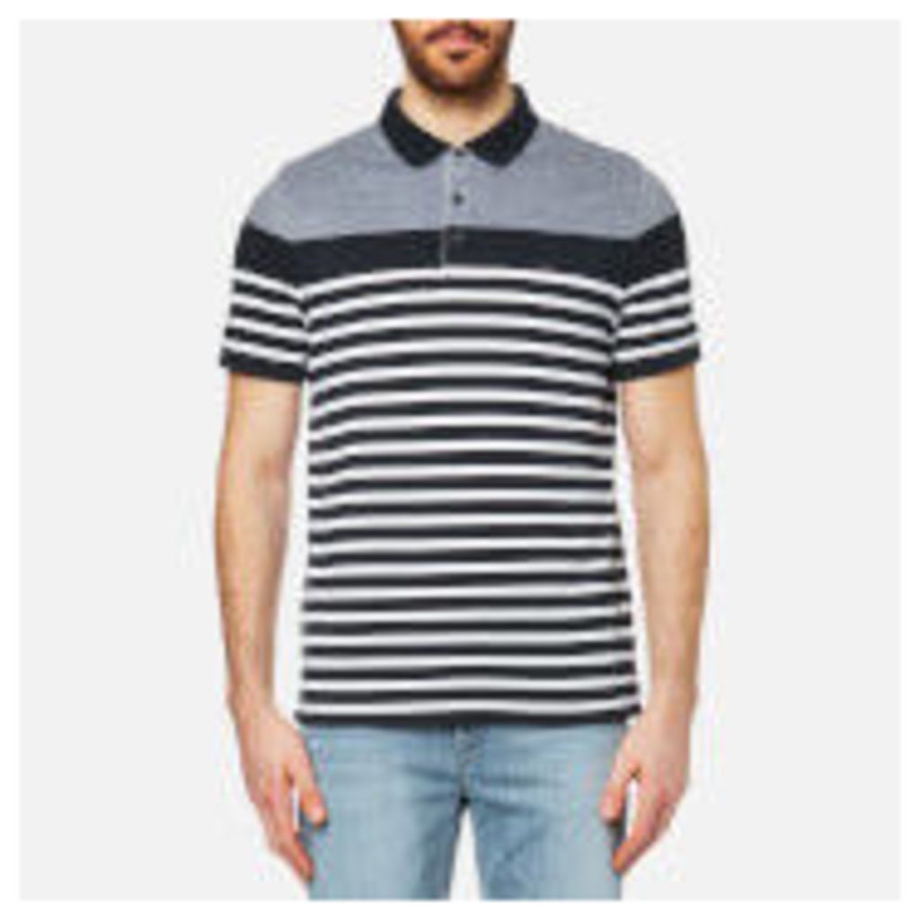 Michael Kors Men's Engineer Stripe Polo Shirt - Midnight